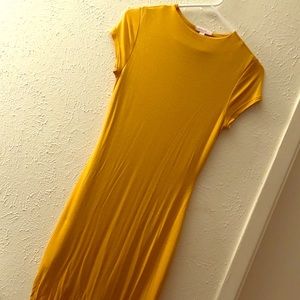 Mustard Midi Dress